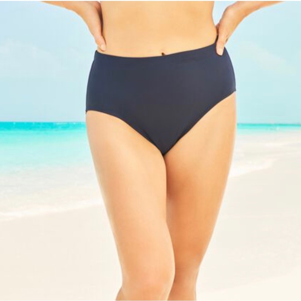 Navy Blue & Black SWIM BRIEFS